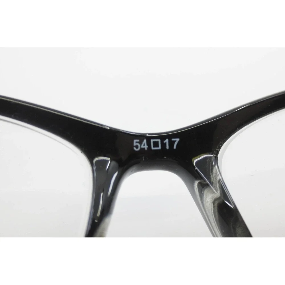 Warby Parker WP5103 BK/CR Black Crystal Rectangular Eyeglasses Frames 54-17-140
